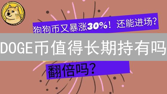DOGE币值得长期持有吗？看完这篇你就懂了！