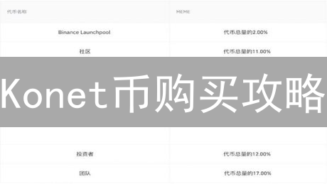 Konet币购买攻略：新手必看！避坑指南与稀缺机会！